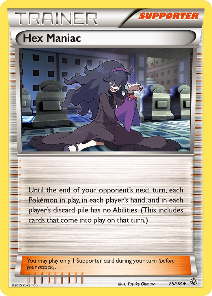 Hex Maniac 075/98 — Ancient Origins (English Pokémon TCG card)