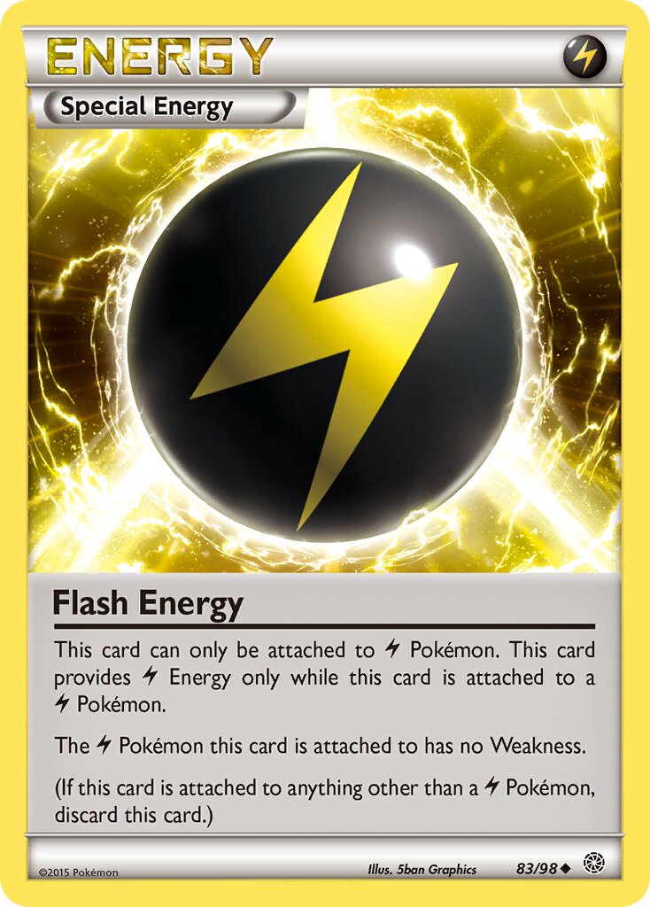 Flash Energy 083/98 — Ancient Origins (English Pokémon TCG card)
