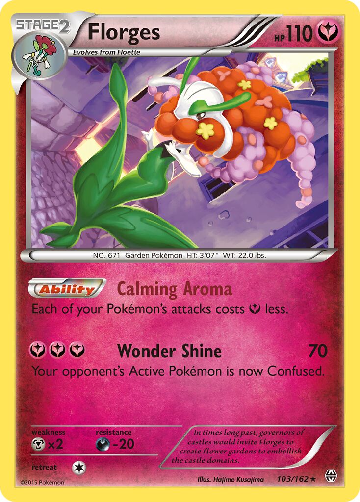 Florges 103/164 — BREAKthrough (English Pokémon TCG card)