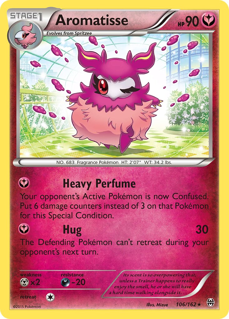 Aromatisse 106/164 — BREAKthrough (English Pokémon TCG card)