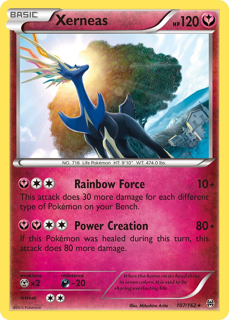 Xerneas 107/164 — BREAKthrough (English Pokémon TCG card)