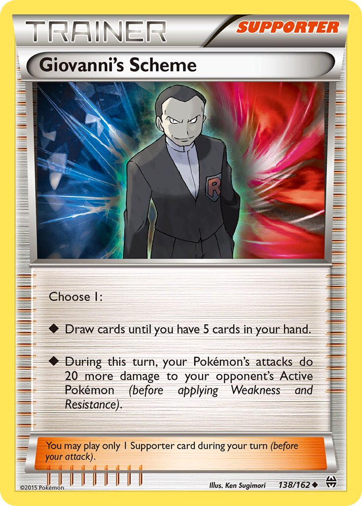 Giovanni's Scheme 138/164 — BREAKthrough (English Pokémon TCG card)