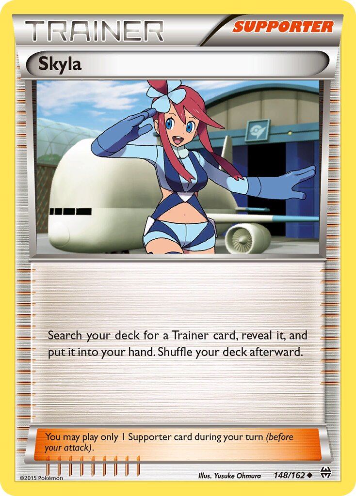 Skyla 148/164 — BREAKthrough (English Pokémon TCG card)