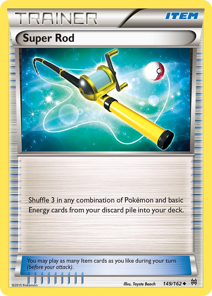 Super Rod 149/164 — BREAKthrough (English Pokémon TCG card)
