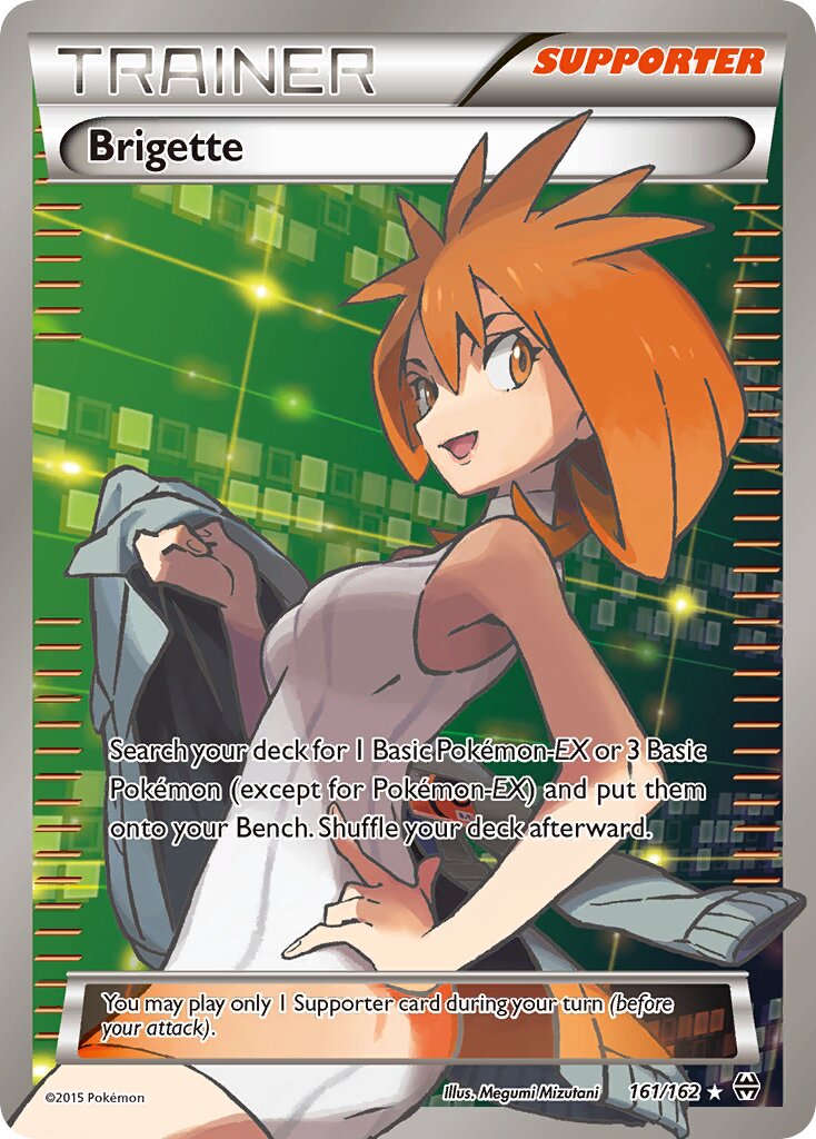 Brigette 161/164 — BREAKthrough (English Pokémon TCG card)