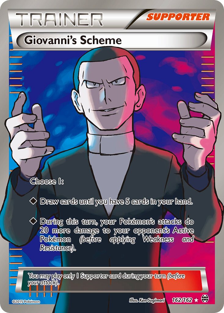 Giovanni's Scheme 162/164 — BREAKthrough (English Pokémon TCG card)