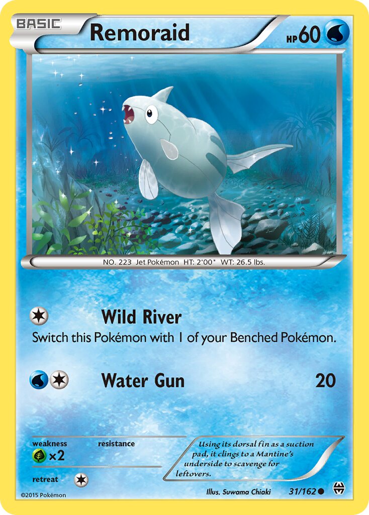 Remoraid 031/164 — BREAKthrough (English Pokémon TCG card)