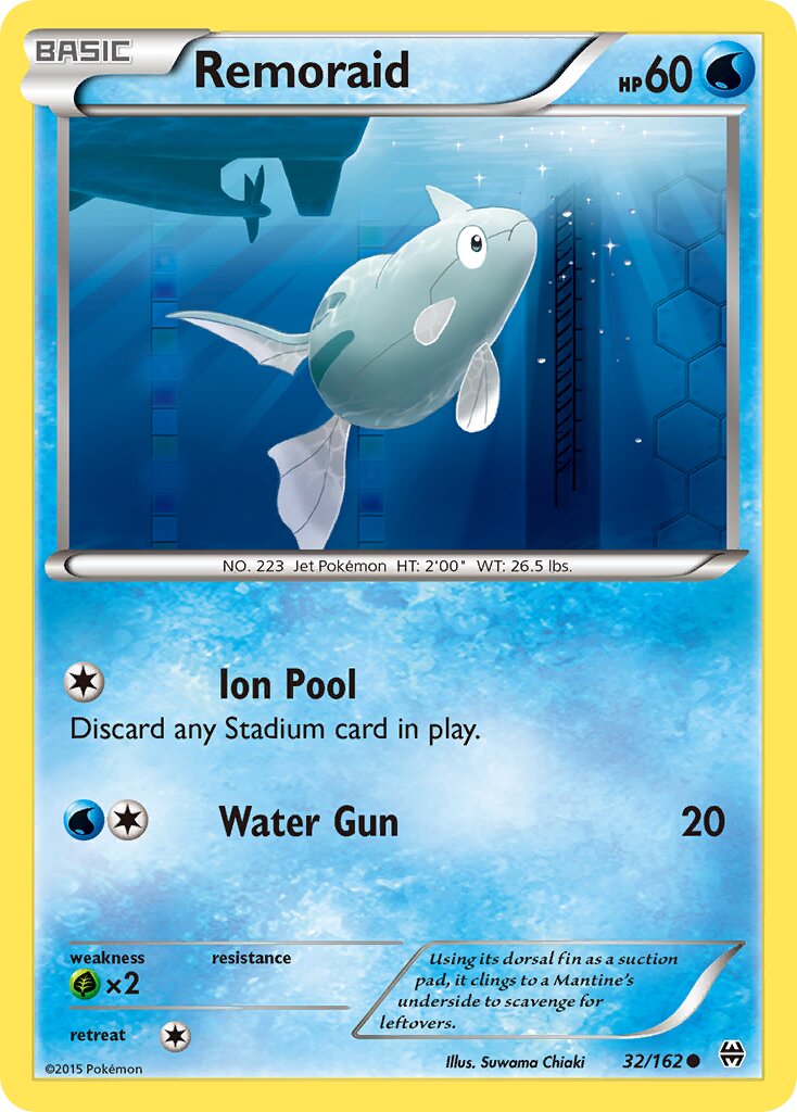 Remoraid 032/164 — BREAKthrough (English Pokémon TCG card)