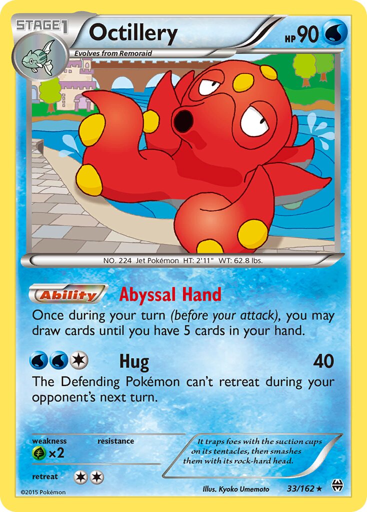 Octillery 033/164 — BREAKthrough (English Pokémon TCG card)
