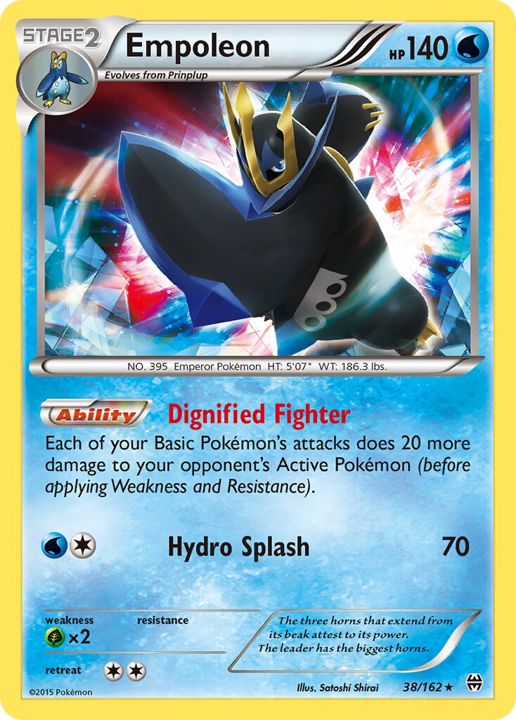 Empoleon 038/164 — BREAKthrough (English Pokémon TCG card)