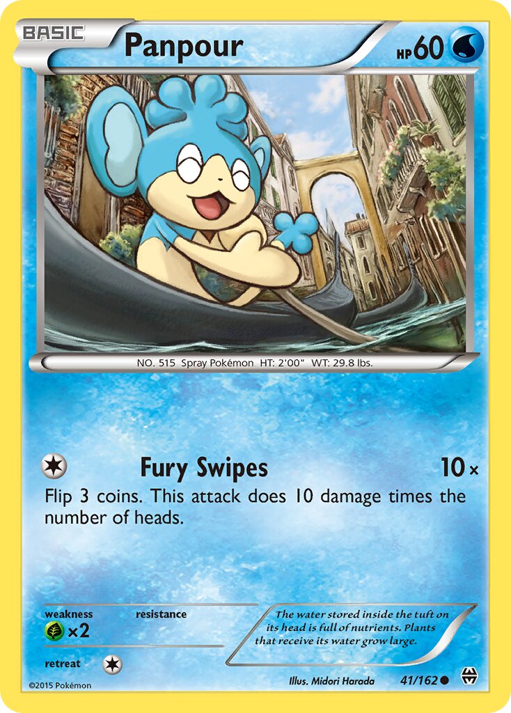 Panpour 041/164 — BREAKthrough (English Pokémon TCG card)