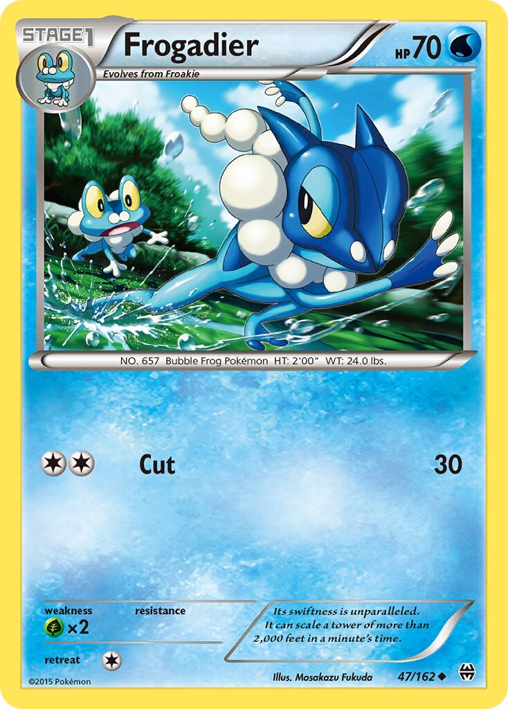 Frogadier 047/164 — BREAKthrough (English Pokémon TCG card)