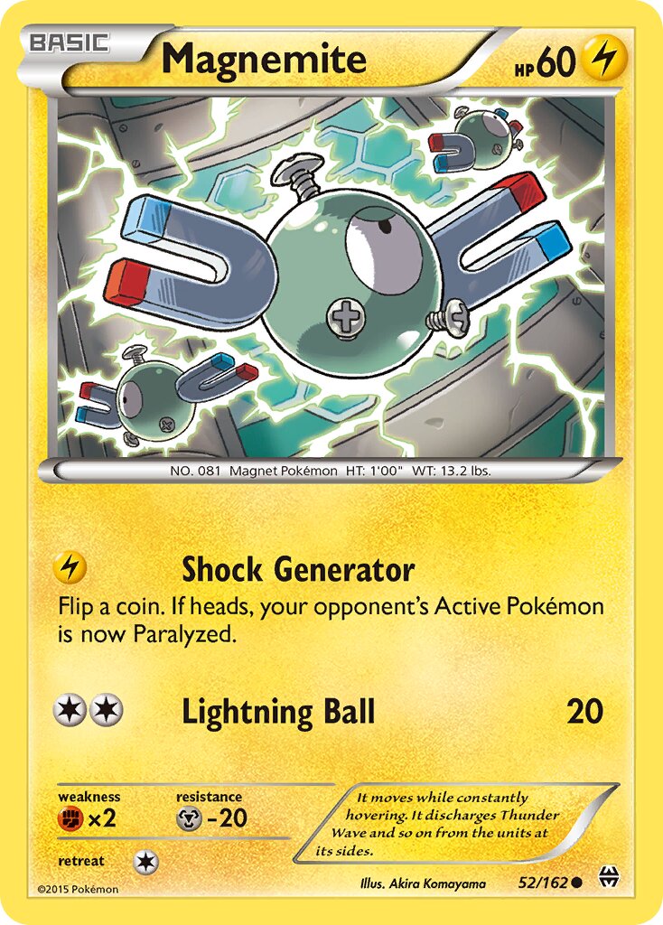 Magnemite 052/164 — BREAKthrough (English Pokémon TCG card)