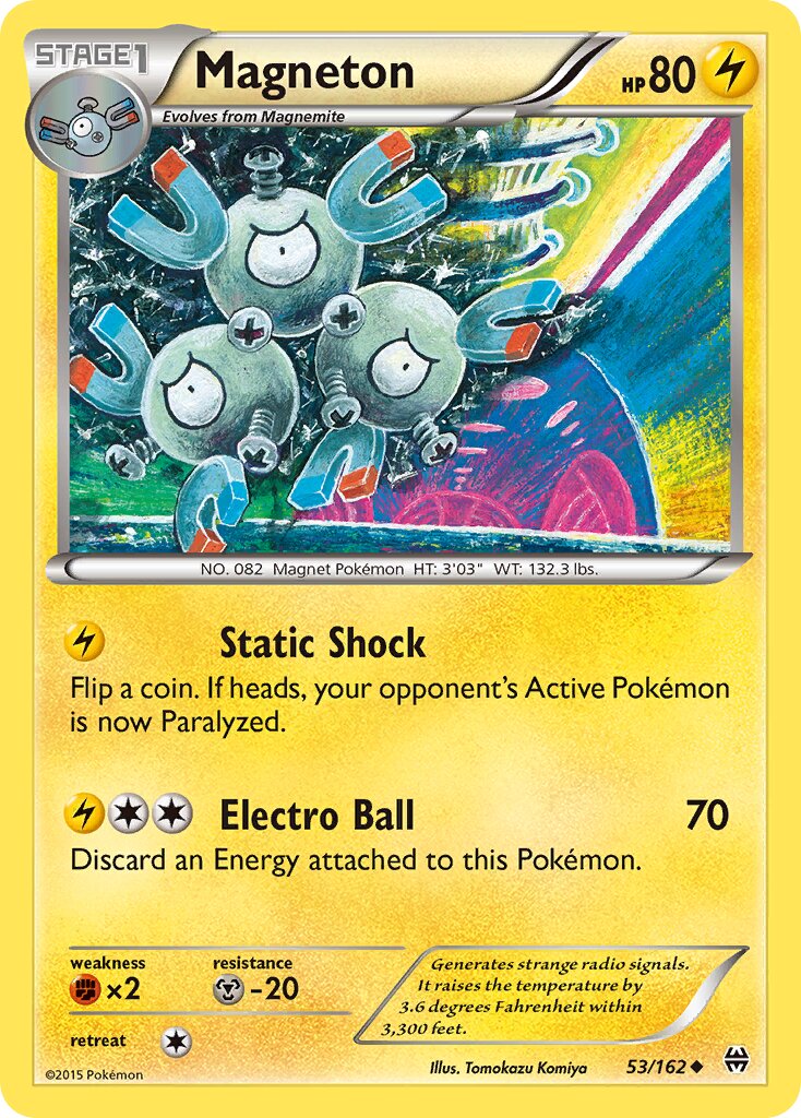 Magneton 053/164 — BREAKthrough (English Pokémon TCG card)