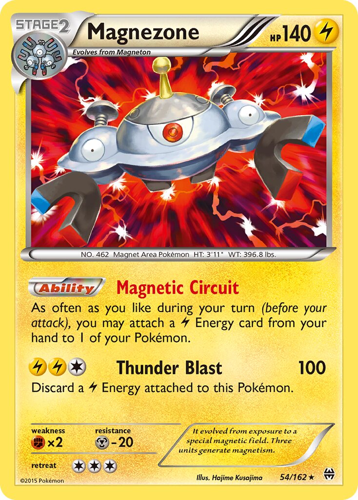 Magnezone 054/164 — BREAKthrough (English Pokémon TCG card)