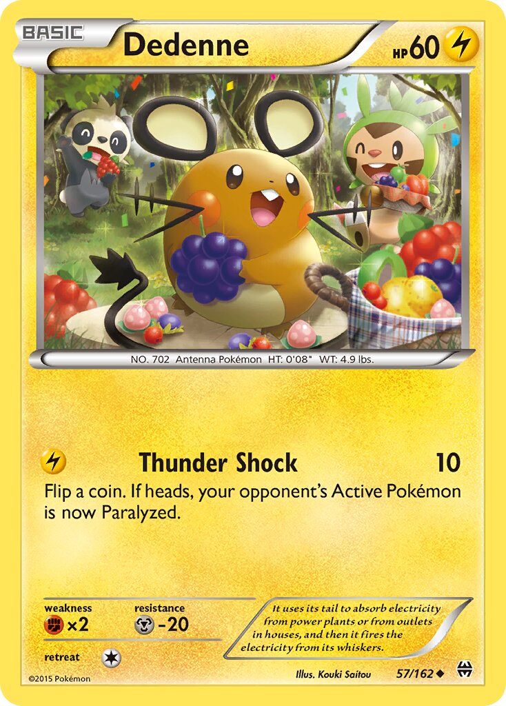 Dedenne 057/164 — BREAKthrough (English Pokémon TCG card)