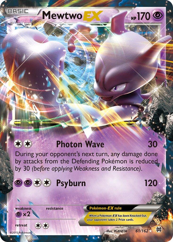 Mewtwo-EX 061/164 — BREAKthrough (English Pokémon TCG card)