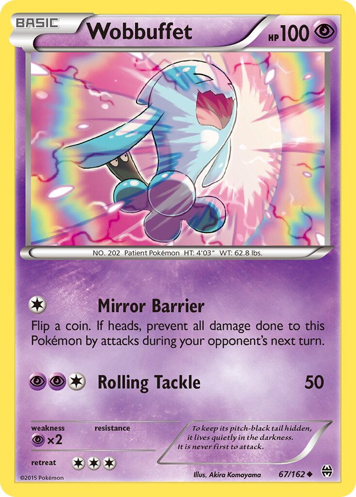 Wobbuffet 067/164 — BREAKthrough (English Pokémon TCG card)
