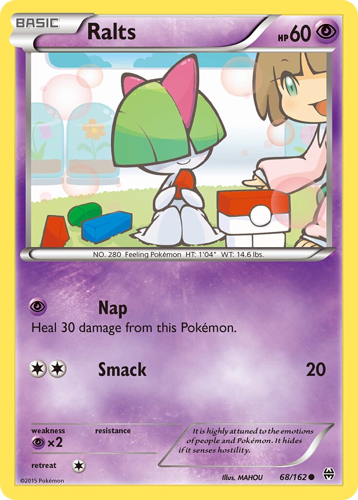 Ralts 068/164 — BREAKthrough (English Pokémon TCG card)