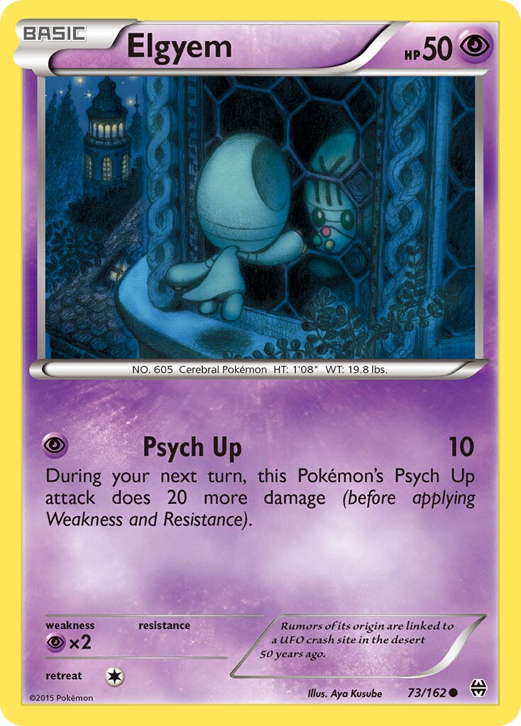 Elgyem 073/164 — BREAKthrough (English Pokémon TCG card)