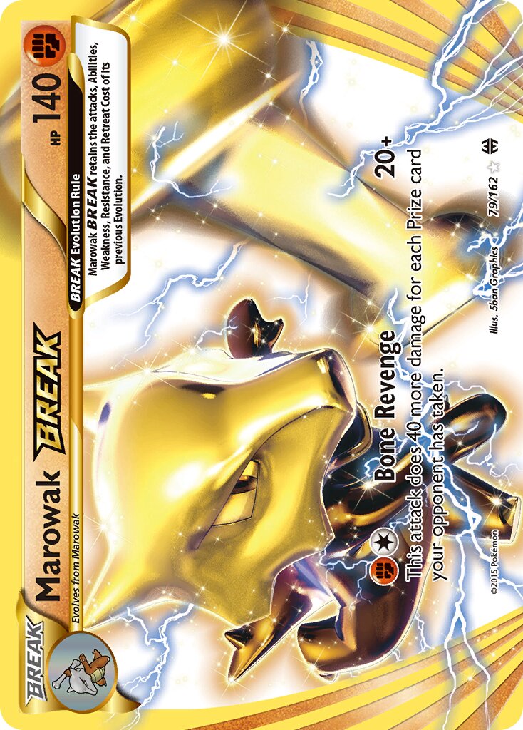 Marowak BREAK 079/164 — BREAKthrough (English Pokémon TCG card)