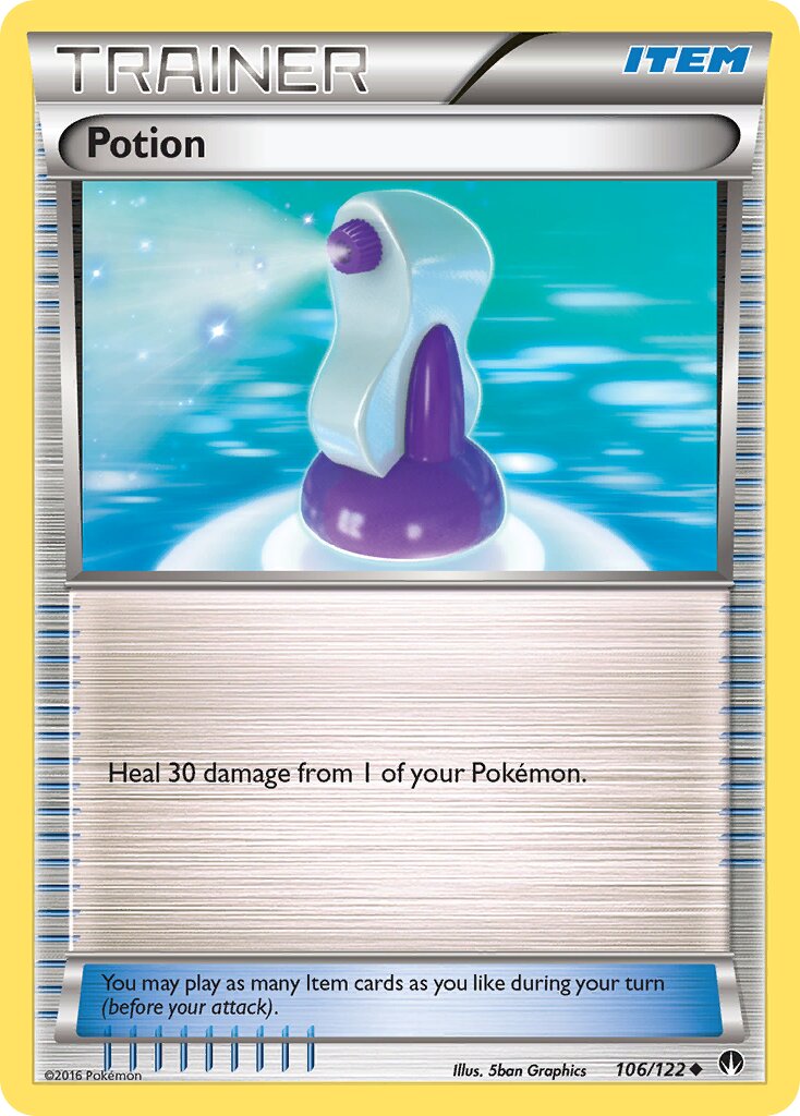 Potion 106 — BREAKpoint (English Pokémon TCG card)