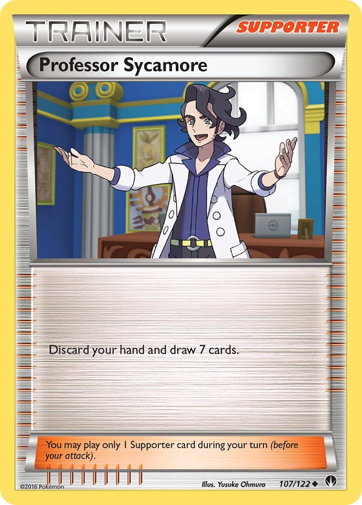 Professor Sycamore 107 — BREAKpoint (English Pokémon TCG card)