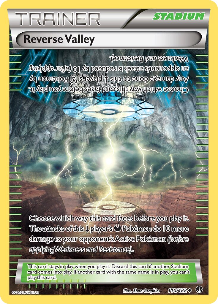 Reverse Valley 110 — BREAKpoint (English Pokémon TCG card)