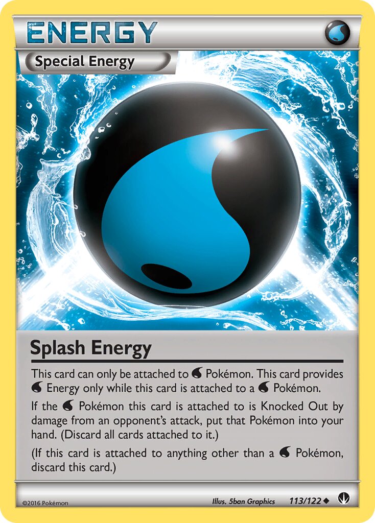 Splash Energy 113 — BREAKpoint (English Pokémon TCG card)