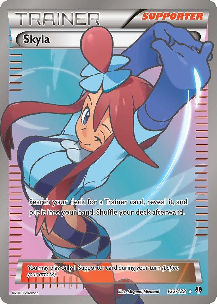Skyla 122 — BREAKpoint (English Pokémon TCG card)