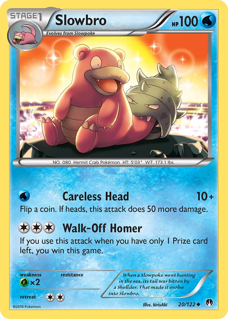Slowbro 020 — BREAKpoint (English Pokémon TCG card)