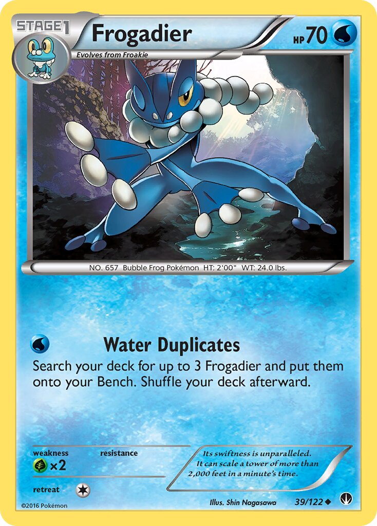 Frogadier 039 — BREAKpoint (English Pokémon TCG card)