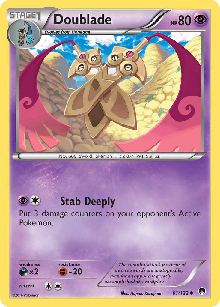 Doublade 061 — BREAKpoint (English Pokémon TCG card)