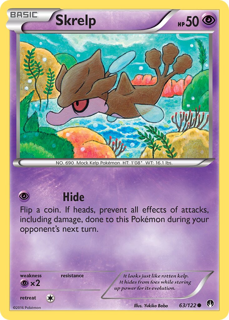 Skrelp 063 — BREAKpoint (English Pokémon TCG card)