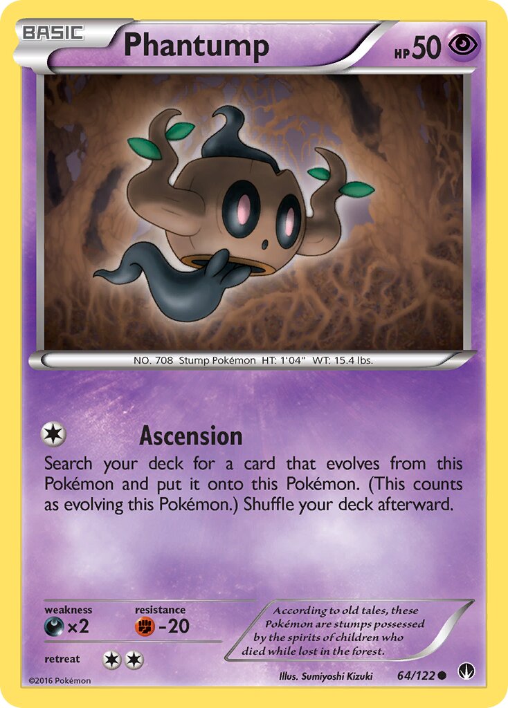Phantump 064 — BREAKpoint (English Pokémon TCG card)