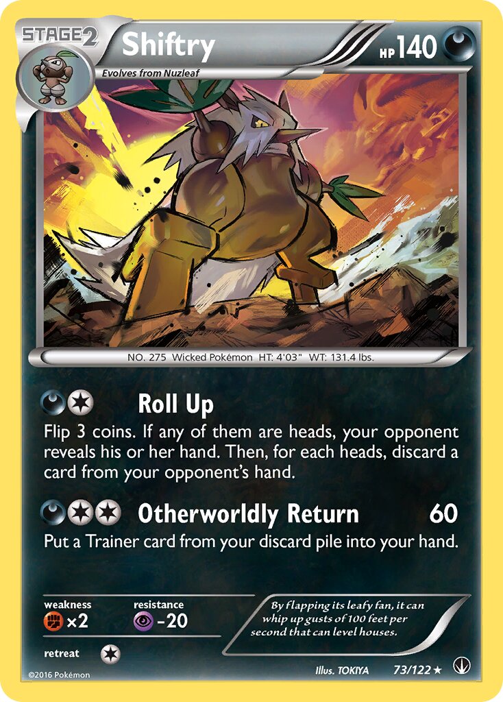 Shiftry 073 — BREAKpoint (English Pokémon TCG card)