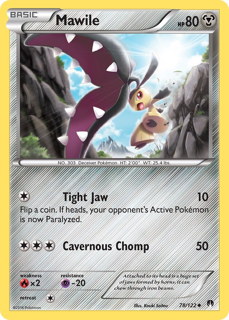 Mawile 078 — BREAKpoint (English Pokémon TCG card)