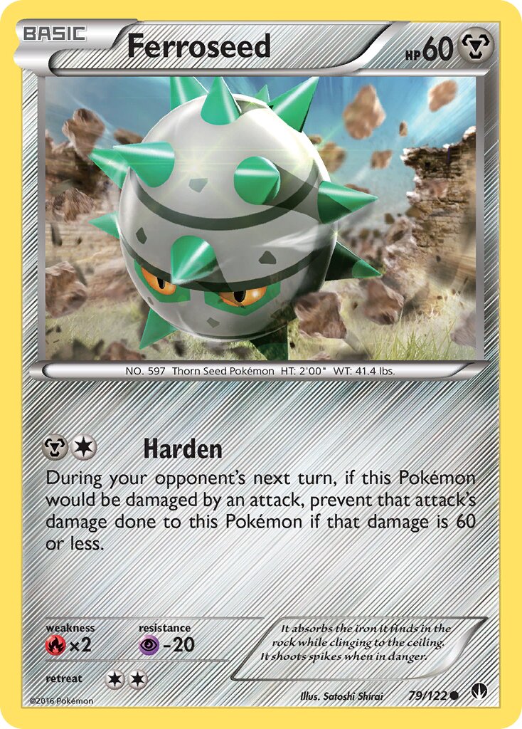 Ferroseed 079 — BREAKpoint (English Pokémon TCG card)