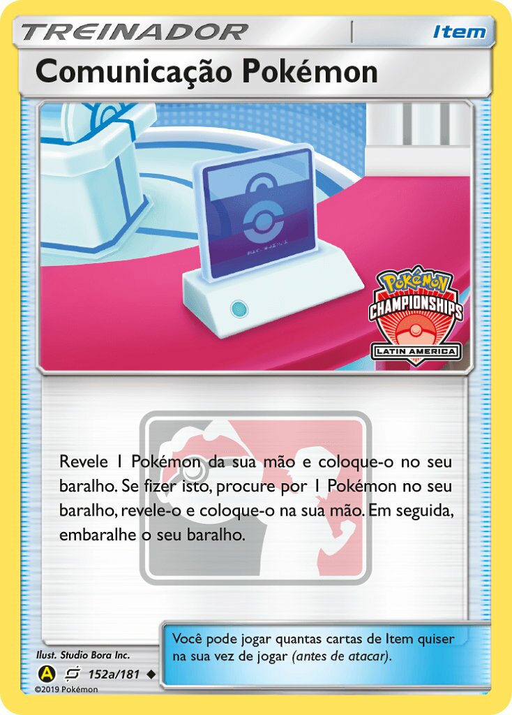 Pokémon Communication 152a/181 — Yellow A Alternate (English Pokémon TCG card)