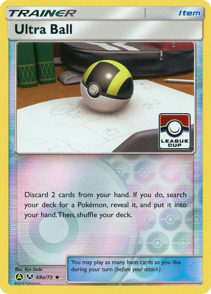 Ultra Ball 68a/73 — Yellow A Alternate (English Pokémon TCG card)