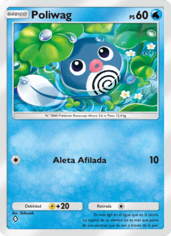 Poliwag 059 — Genetic Apex (Spanish Pokémon TCG card)