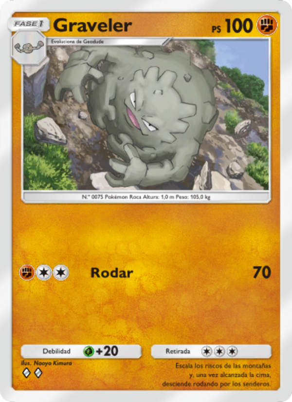 Graveler 148 — Genetic Apex (Spanish Pokémon TCG card)
