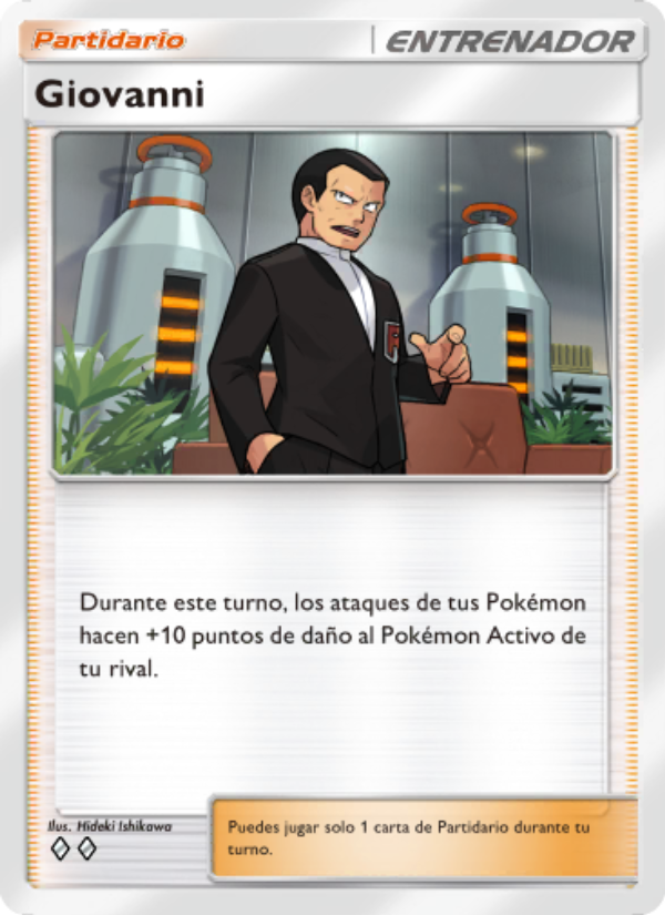 Giovanni 223 — Genetic Apex (Spanish Pokémon TCG card)