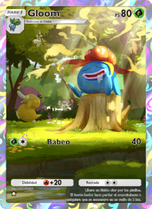 Gloom 228 — Genetic Apex (Spanish Pokémon TCG card)