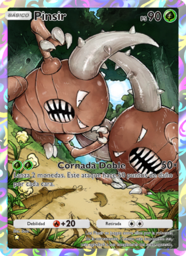 Pinsir 229 — Genetic Apex (Spanish Pokémon TCG card)