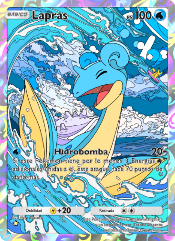 Lapras 234 — Genetic Apex (Spanish Pokémon TCG card)