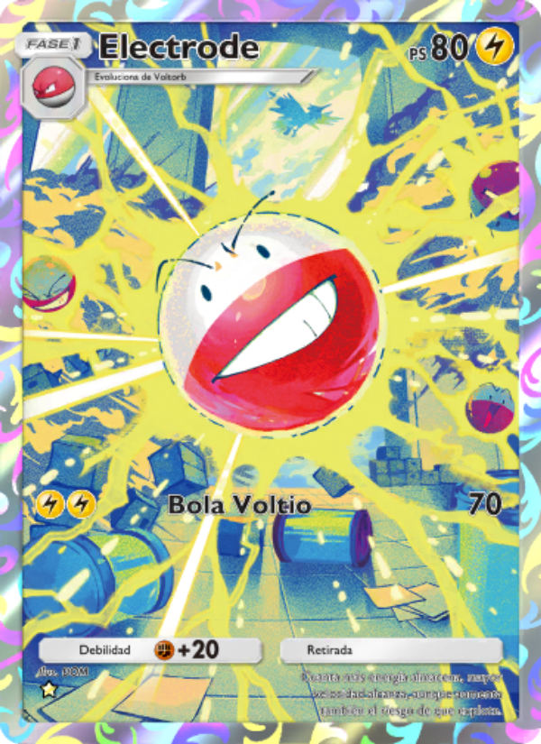 Electrode 235 — Genetic Apex (Spanish Pokémon TCG card)