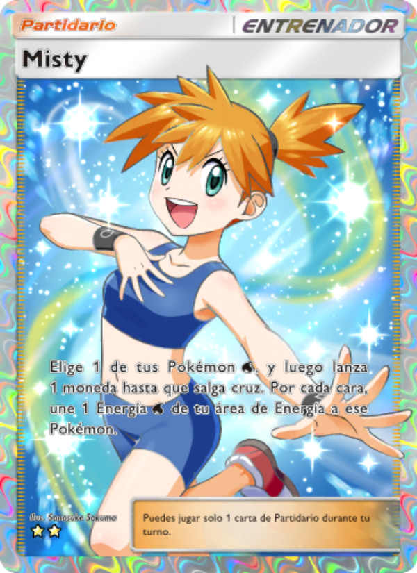 Misty 267 — Genetic Apex (Spanish Pokémon TCG card)