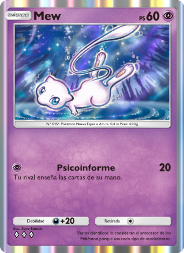 Mew 031 — Mythical Island (Spanish Pokémon TCG card)