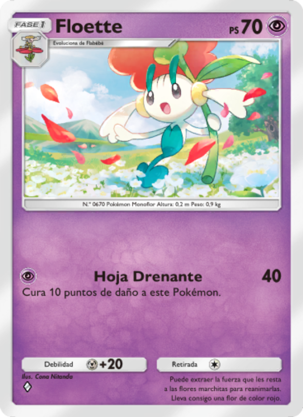 Floette 037 — Mythical Island (Spanish Pokémon TCG card)